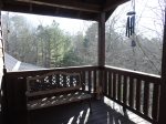 Private Deck off King Master Bedroom